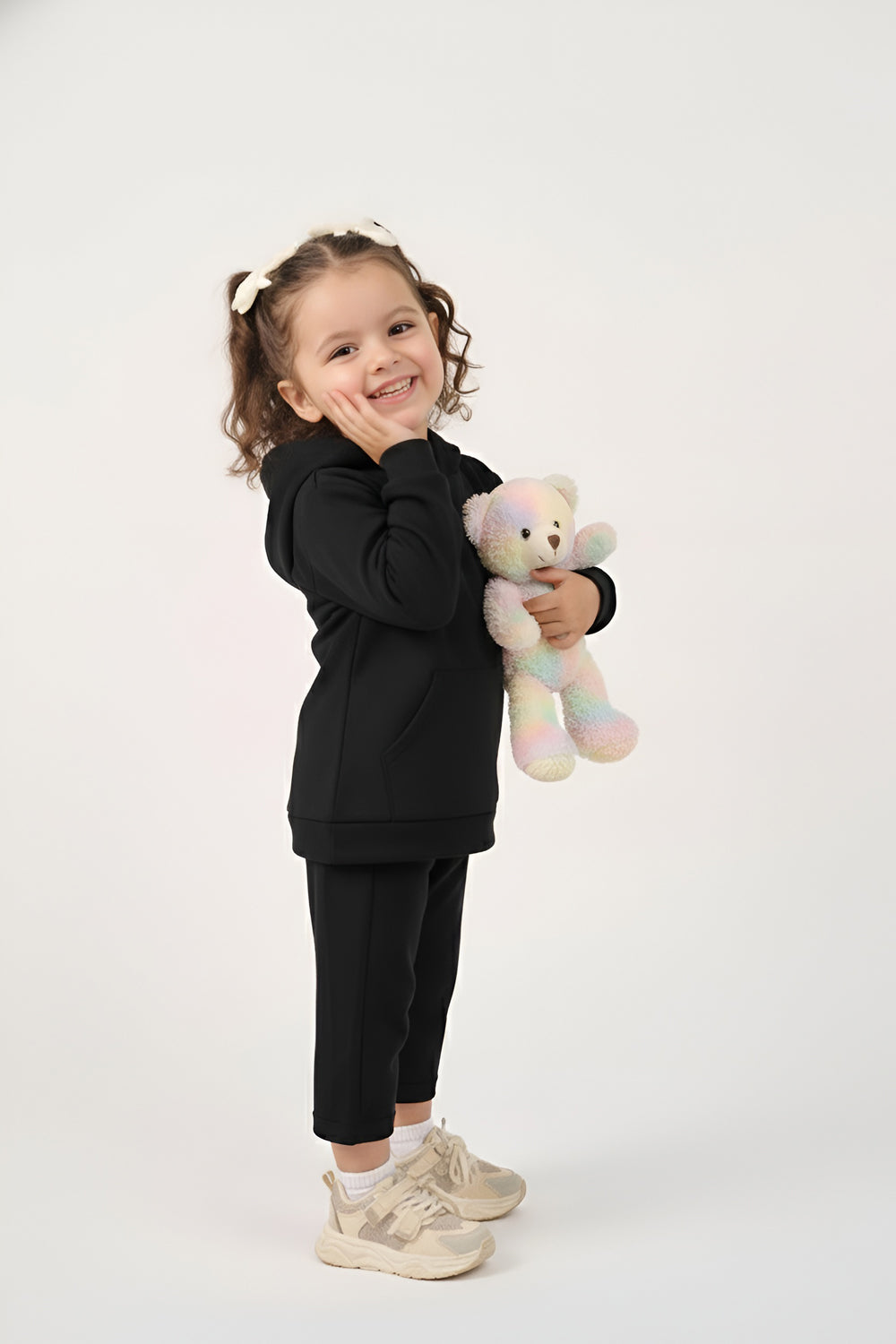 MULU Classic Baby Oversized Hoodie - Black