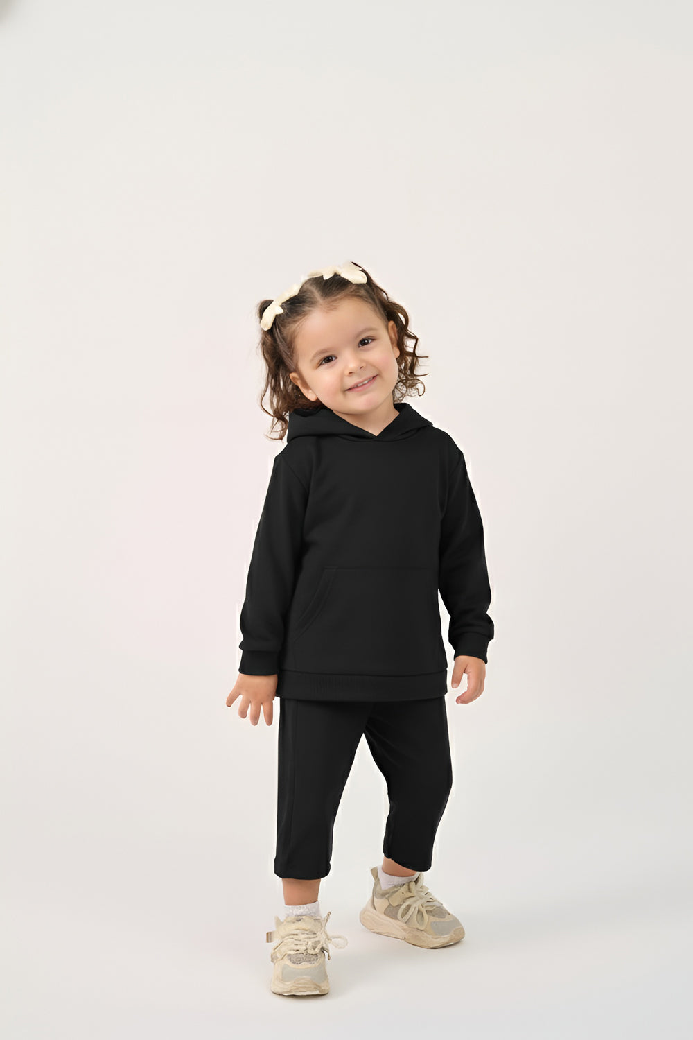 MULU Classic Baby Oversized Hoodie - Black