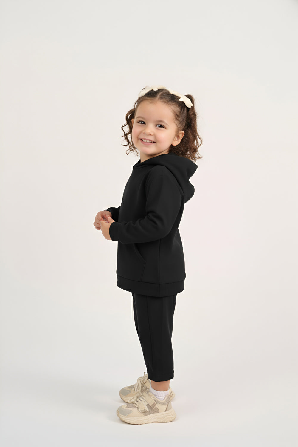 MULU Classic Baby Oversized Hoodie - Black