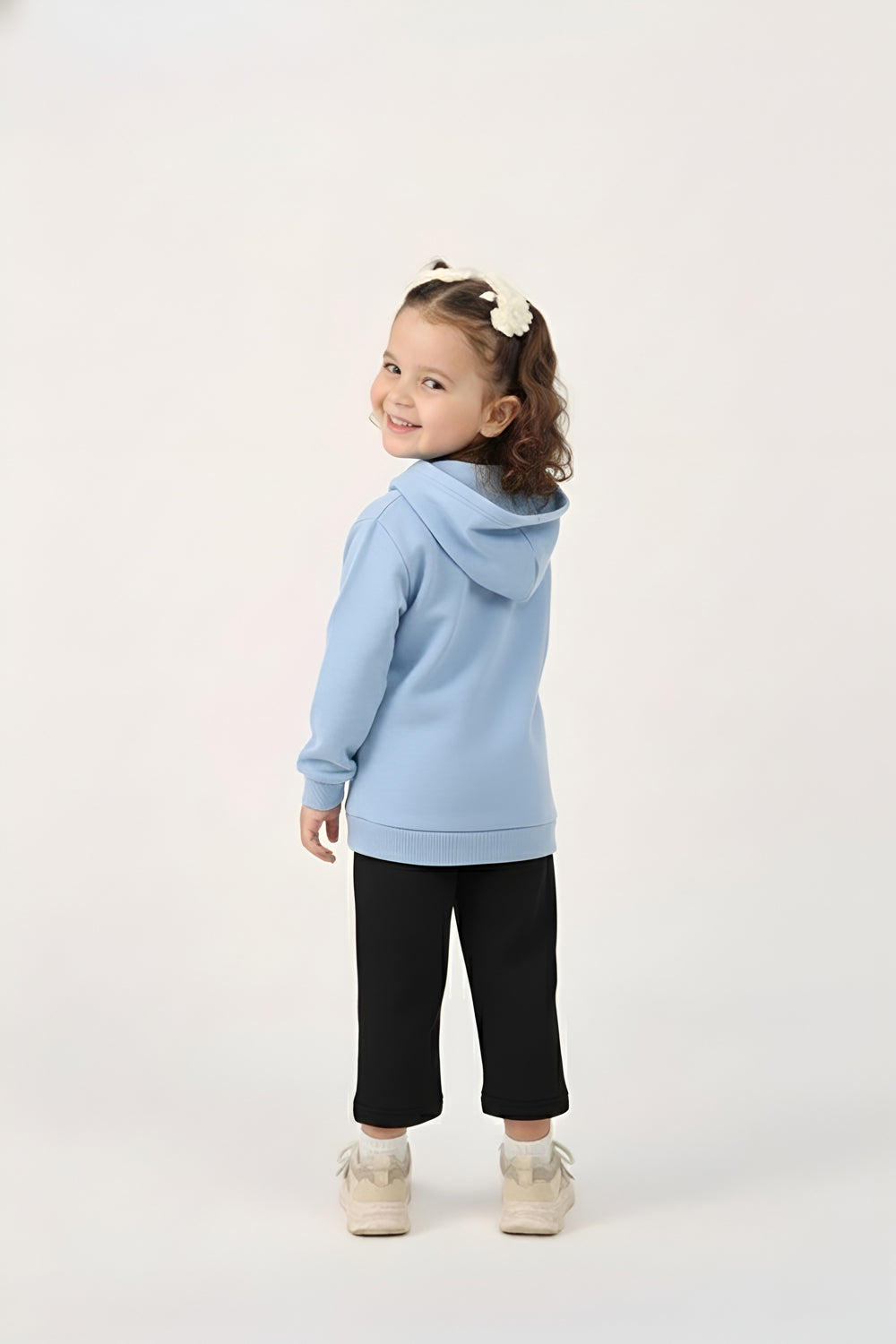 MULU Classic Baby Oversized Hoodie - Baby Blue