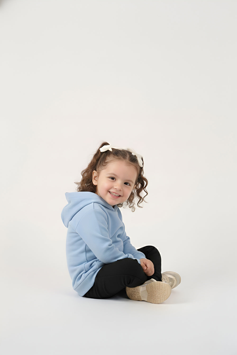 MULU Classic Baby Oversized Hoodie - Baby Blue