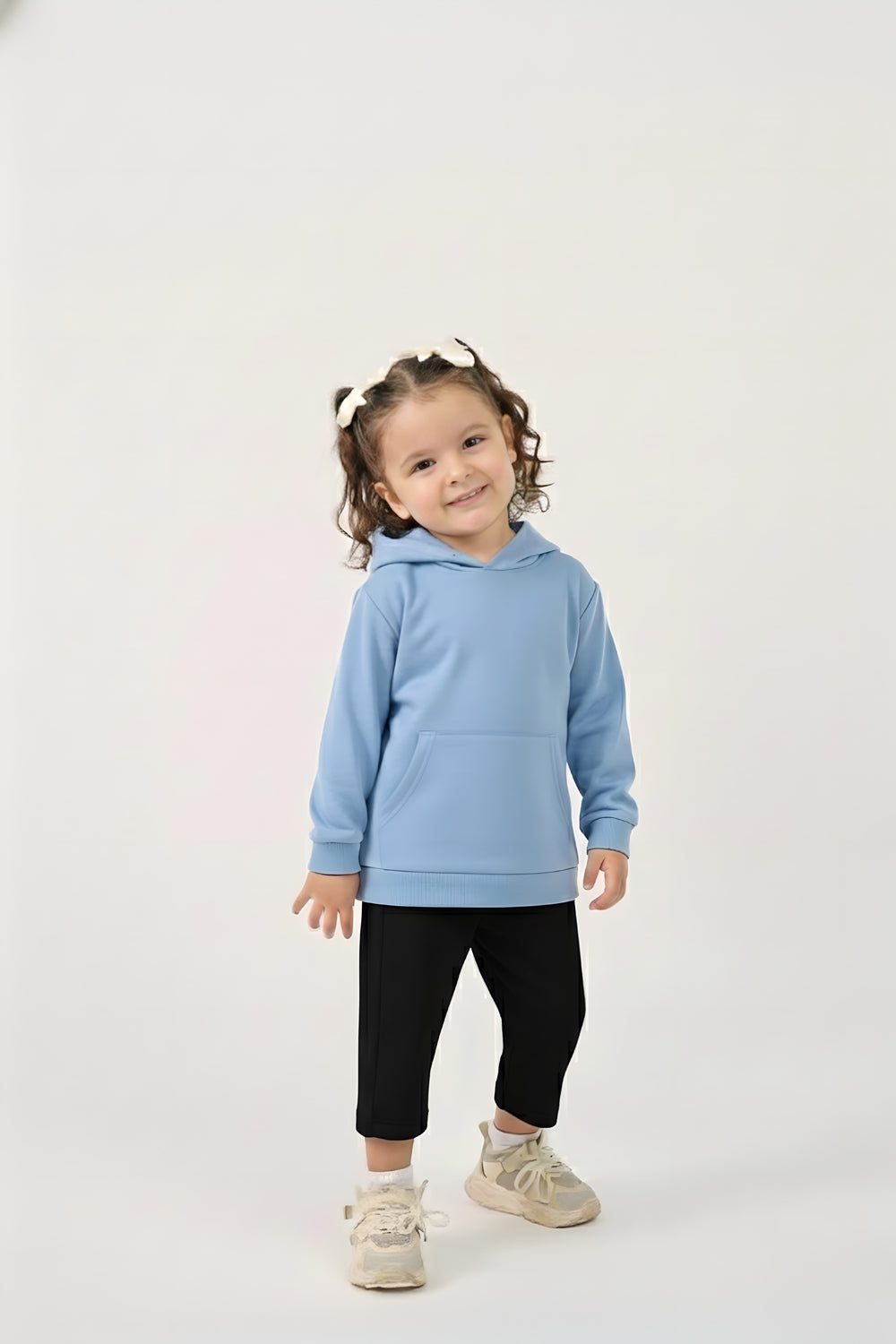 MULU Classic Baby Oversized Hoodie - Baby Blue