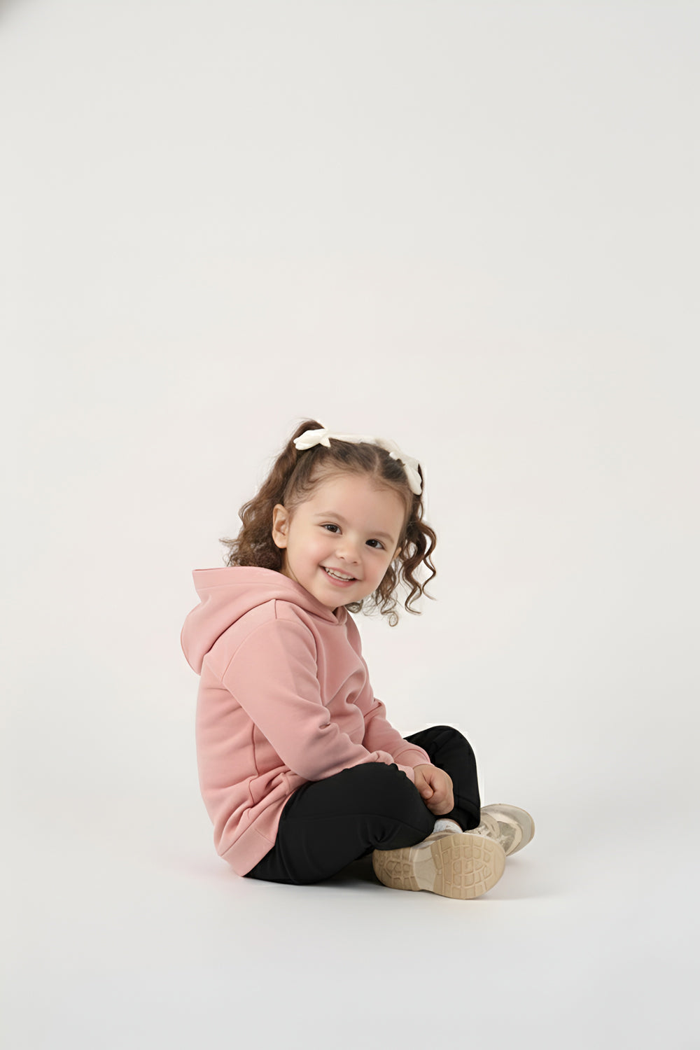 MULU Classic Baby Oversized Hoodie - Pink