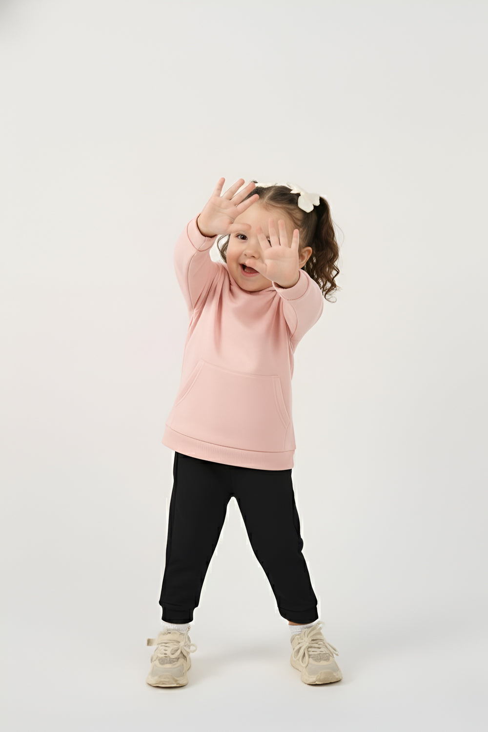 MULU Classic Baby Oversized Hoodie - Pink