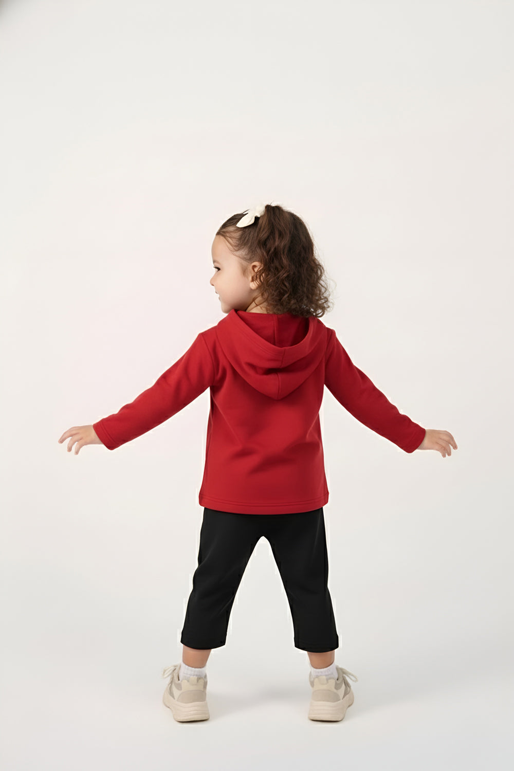 MULU Classic Oversized Kids Hoodie - Red