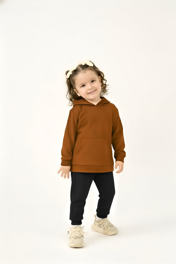 MULU Classic Baby Oversized Hoodie - Brown