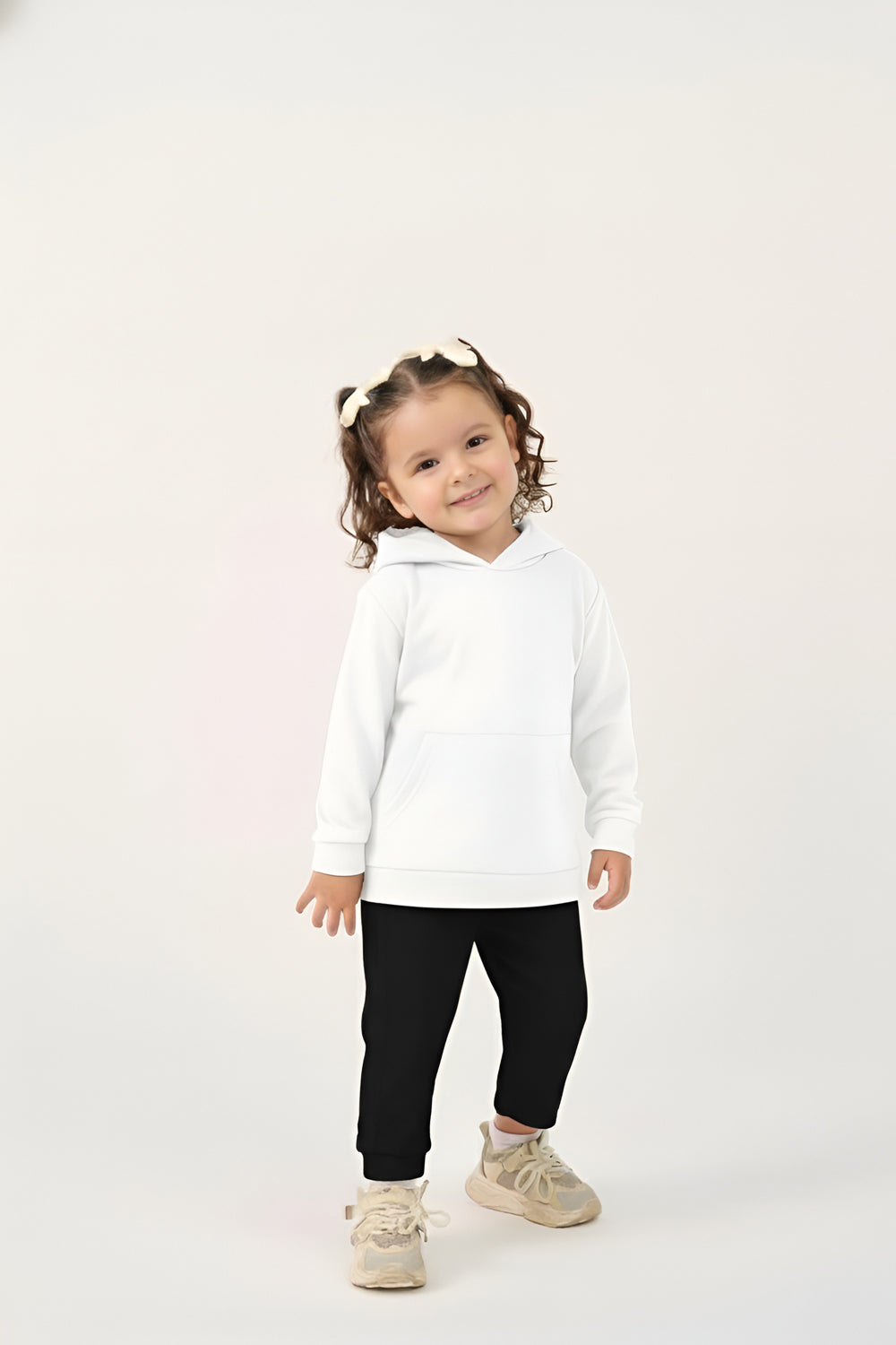 MULU Classic Baby Oversized Hoodie - White