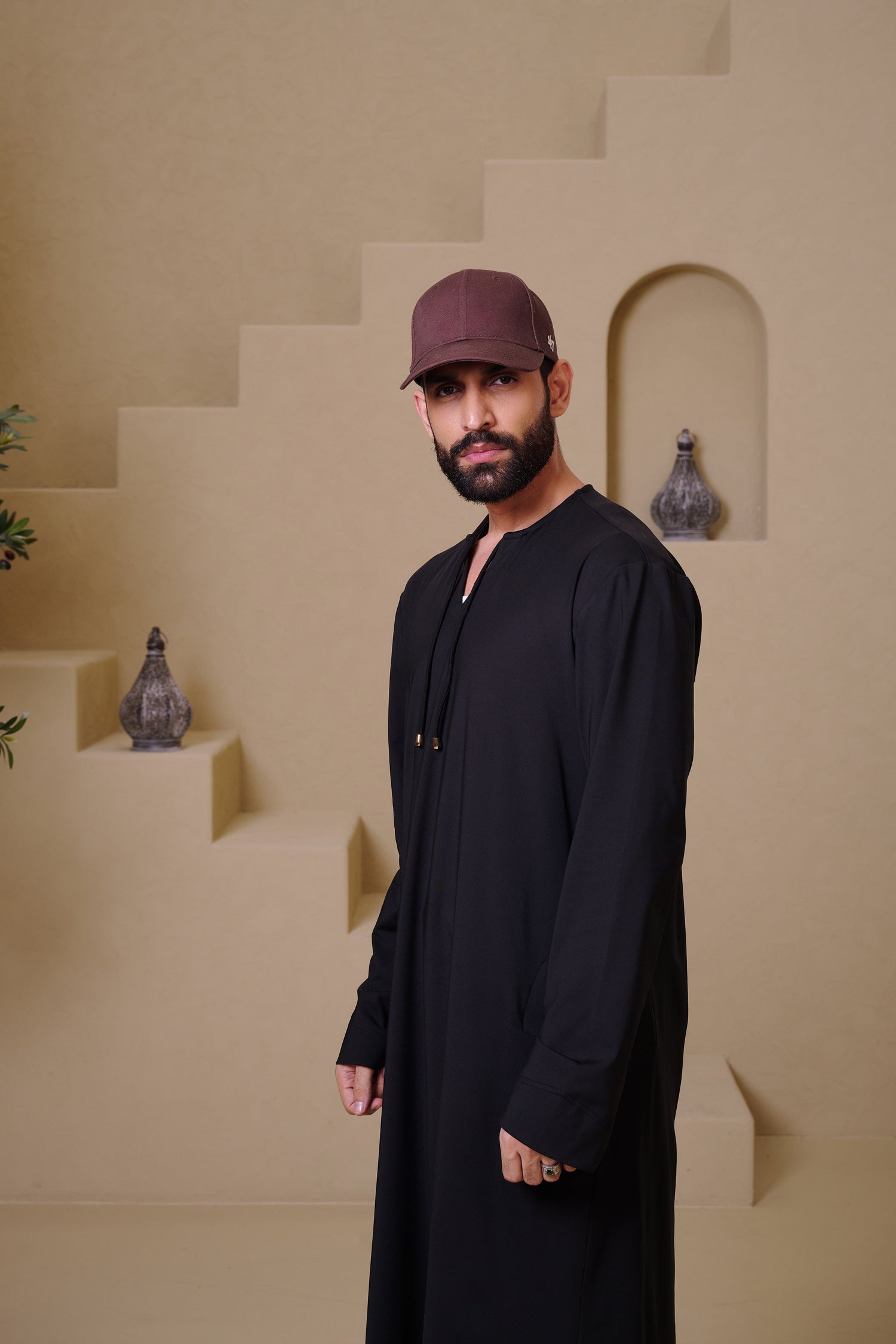 SAHIL Kandura - Black