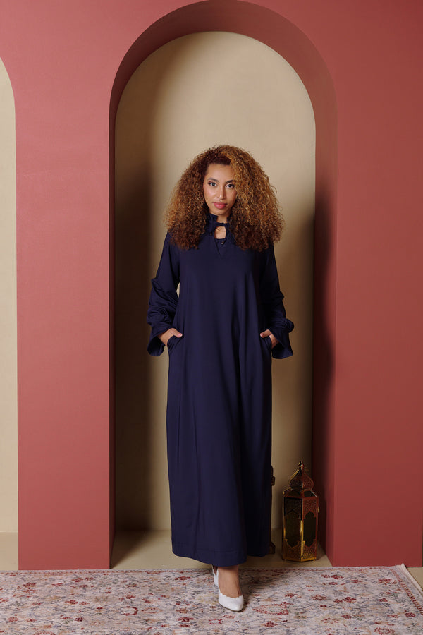 NALA Kaftan - Navy Blue