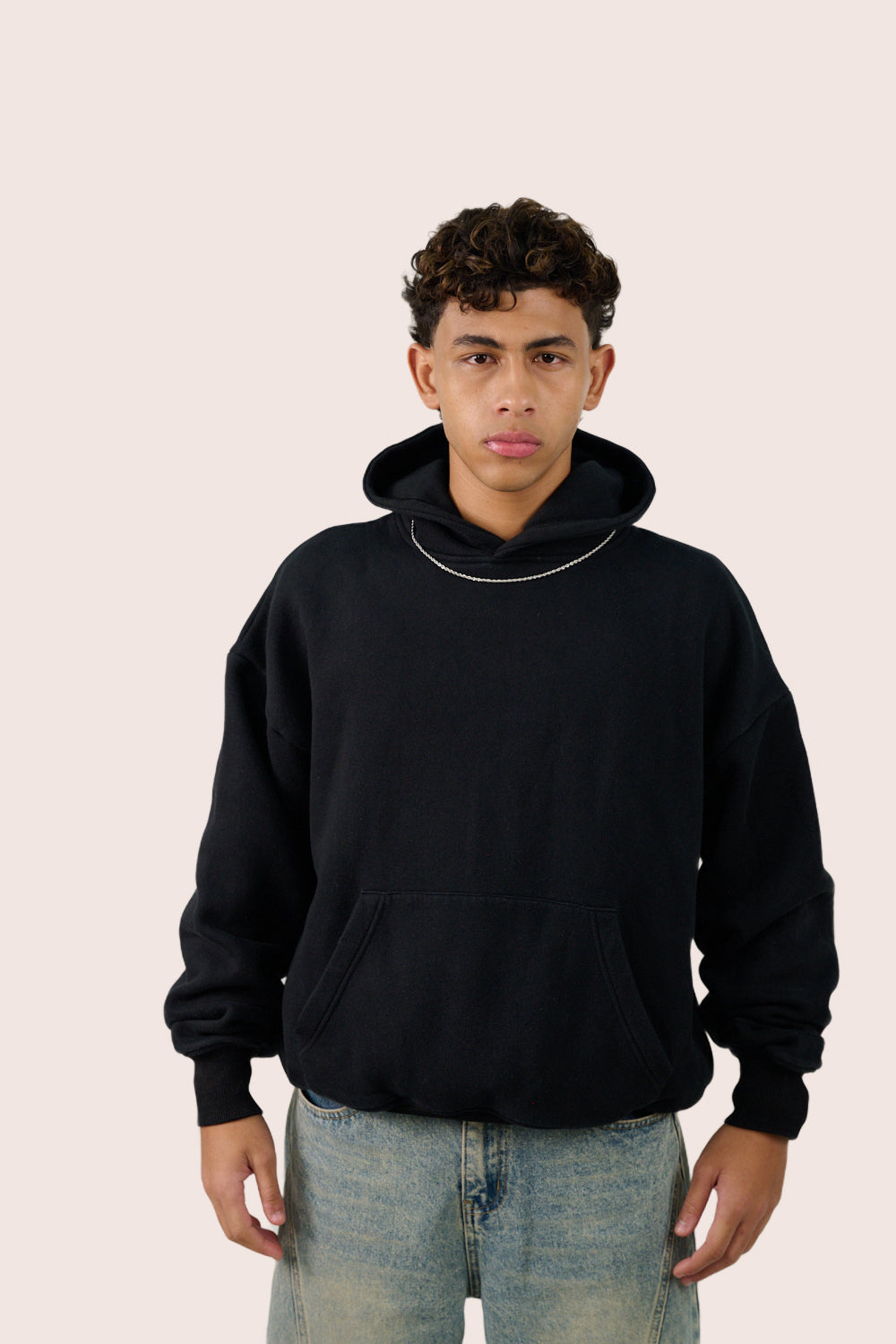 MULU Kids Classic Oversized Hoodie - Black