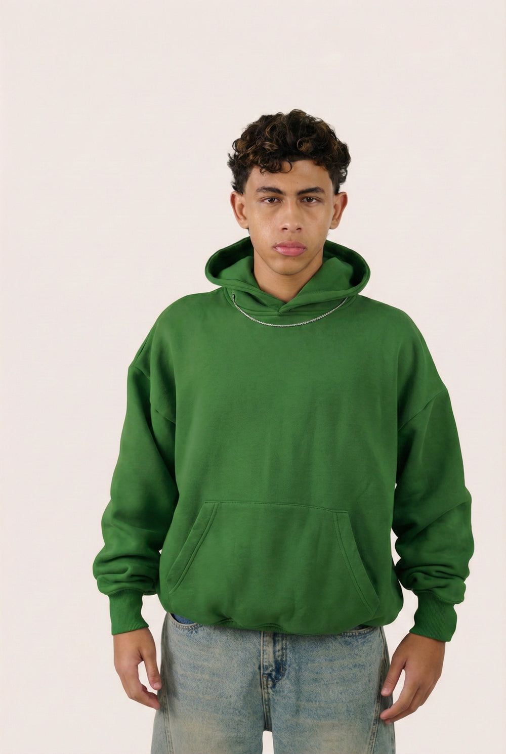 MULU Kids Classic Oversized Hoodie - Green