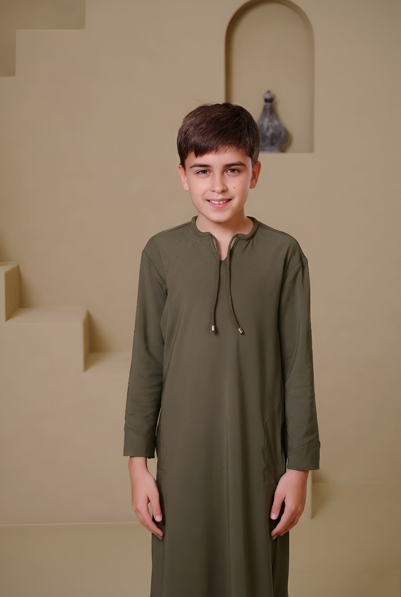 SAHIL Junior Kandura - Green