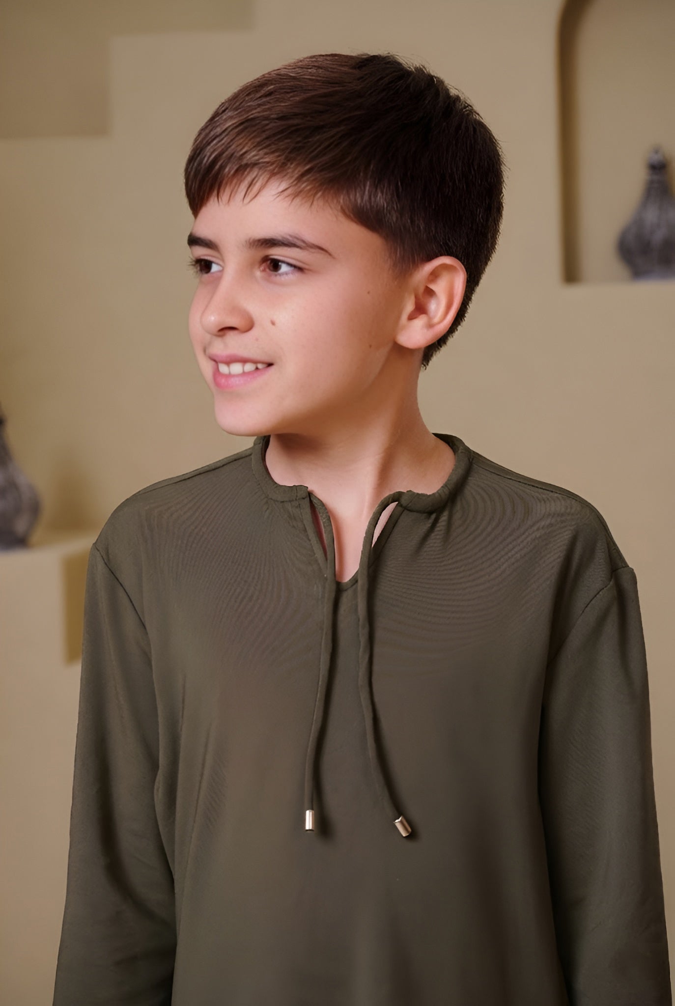 SAHIL Junior Kandura - Green