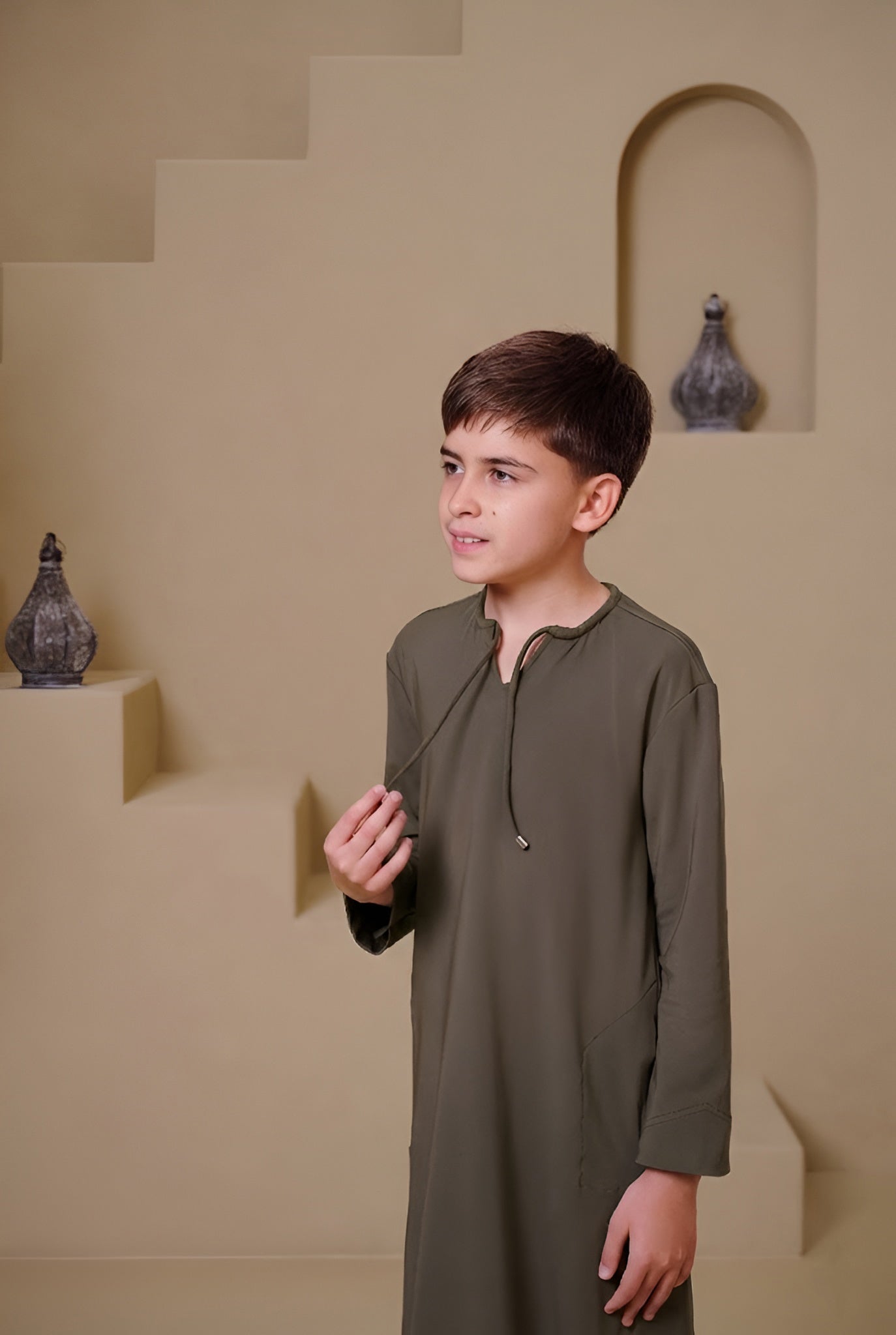 SAHIL Junior Kandura - Green