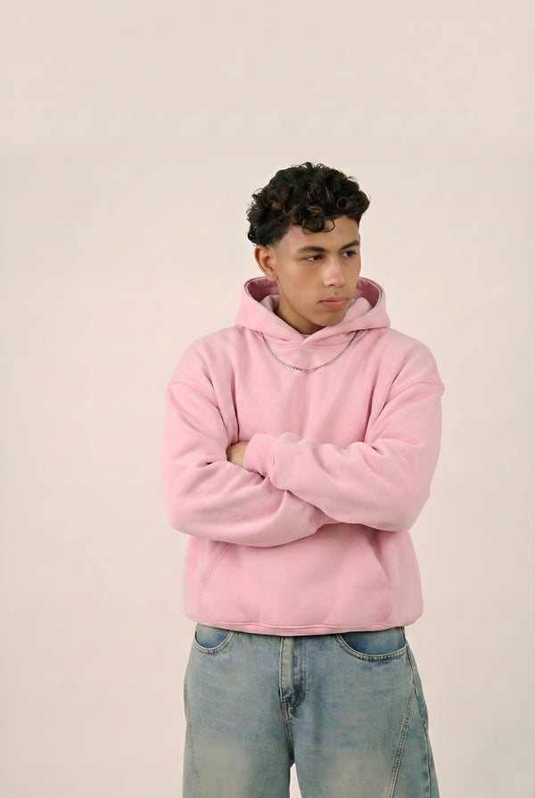 MULU Kids Classic Oversized Hoodie - Pink