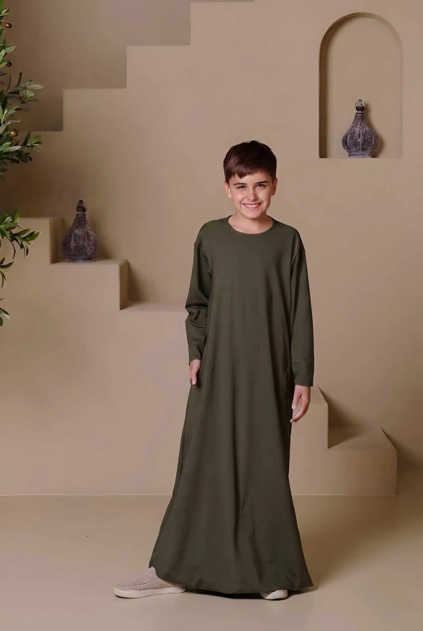 RAYAN Junior Kandura - Green