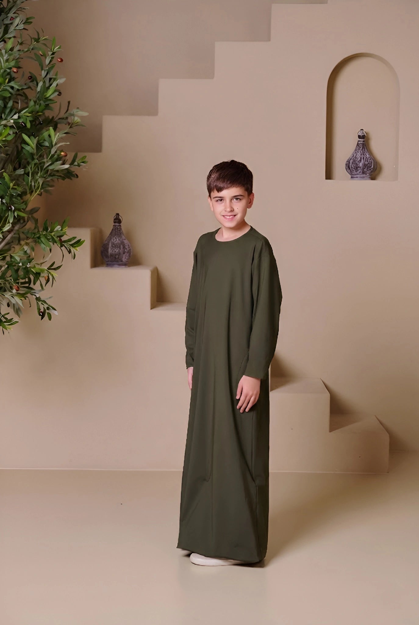 RAYAN Junior Kandura - Green