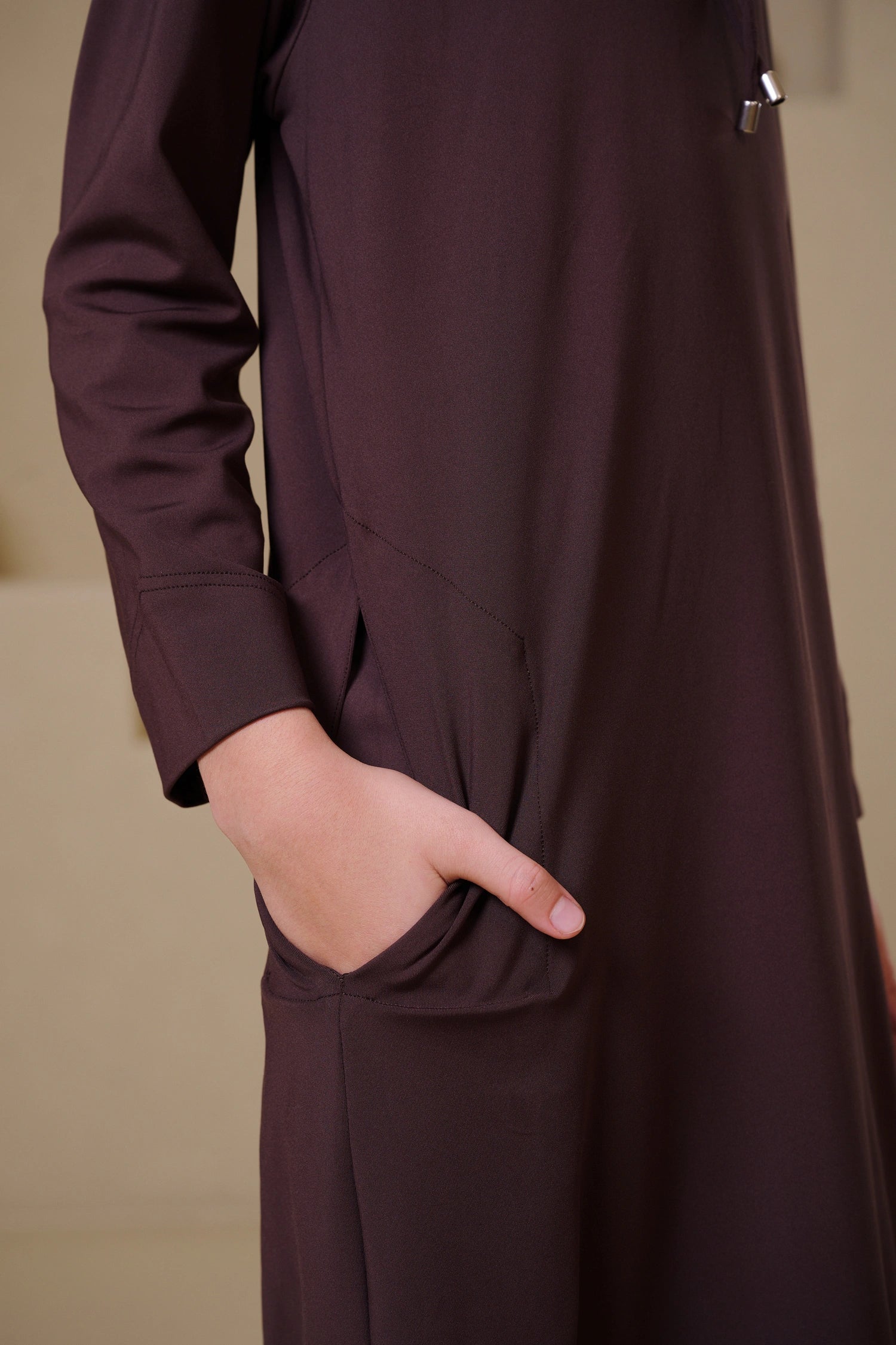 SAHIL Junior Kandura - Brown