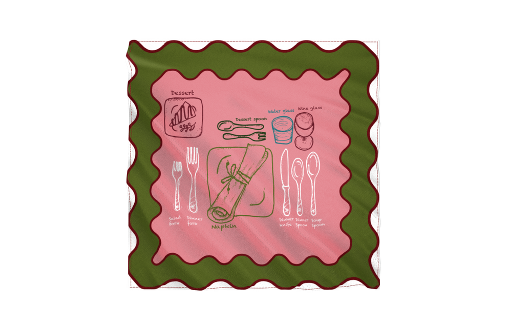 Maly Table Time Napkin