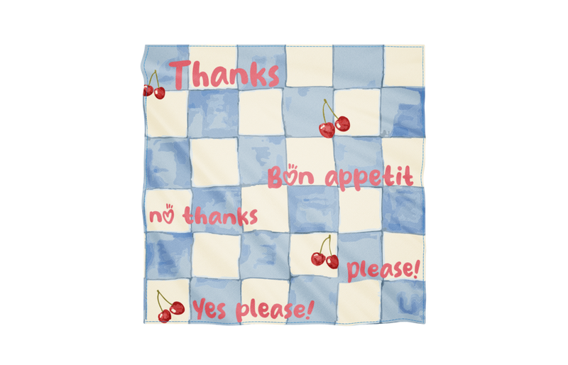 Cherry Checkered LapNap