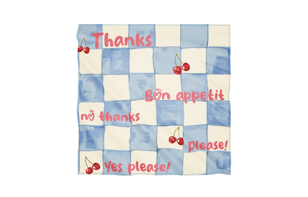 Cherry Checkered LapNap