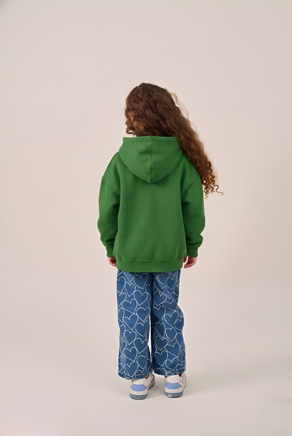 MULU Kids Classic Oversized Hoodie - Green