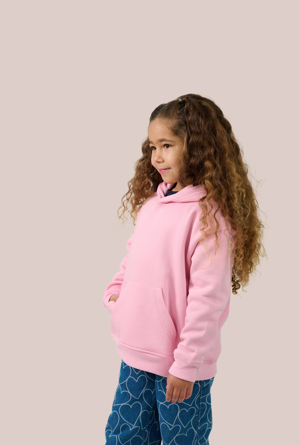 MULU Kids Classic Oversized Hoodie - Pink