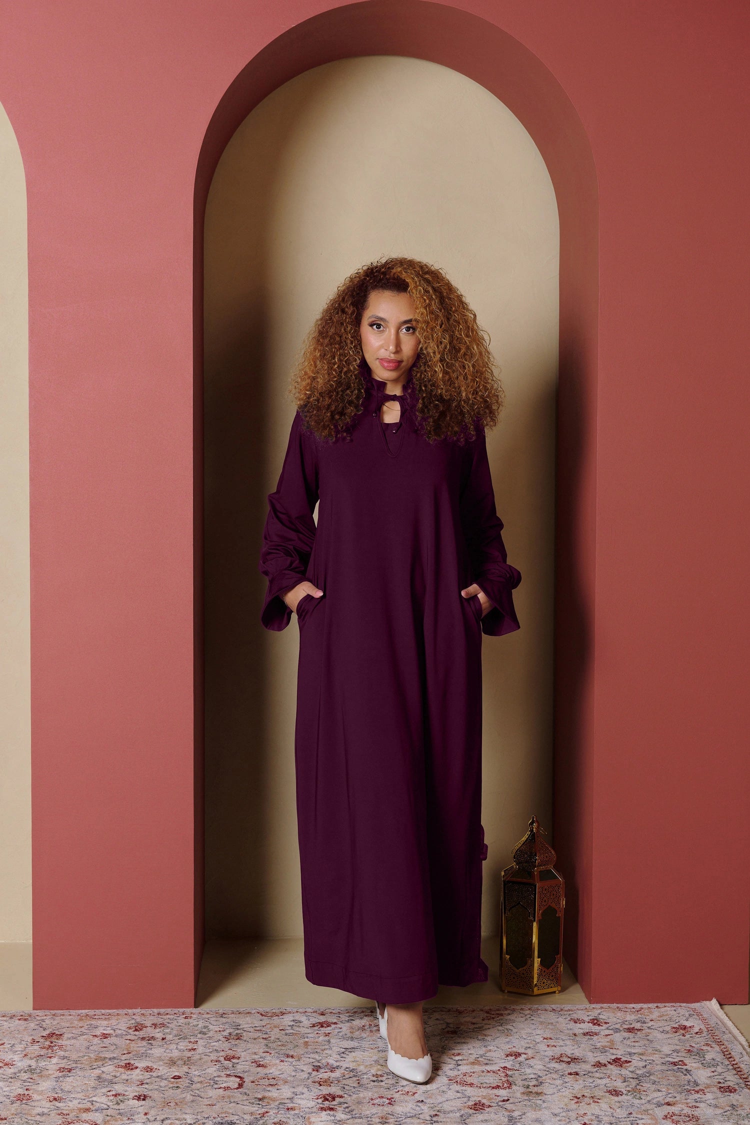 NALA Kaftan - Maroon