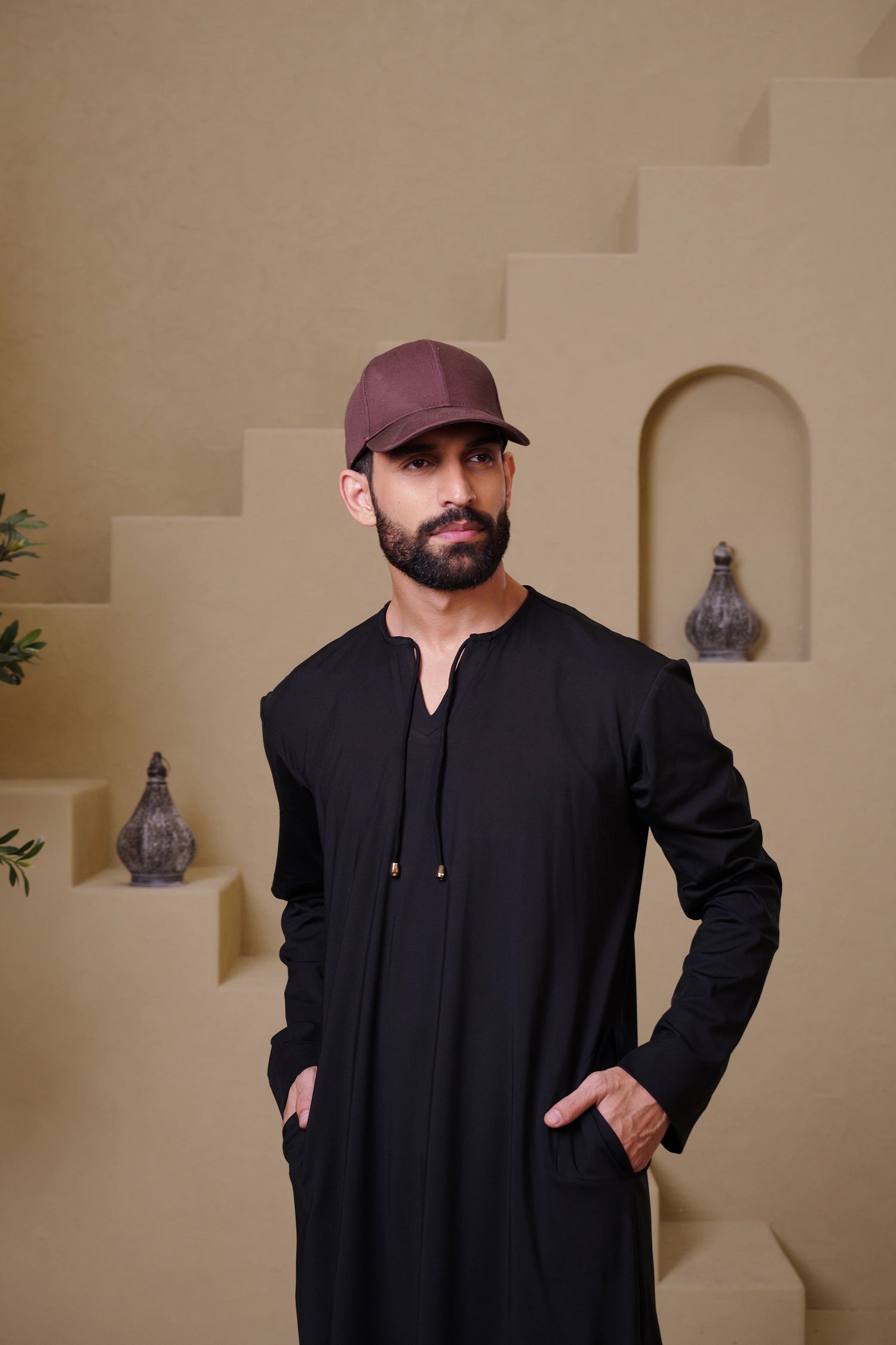 SAHIL Kandura - Black