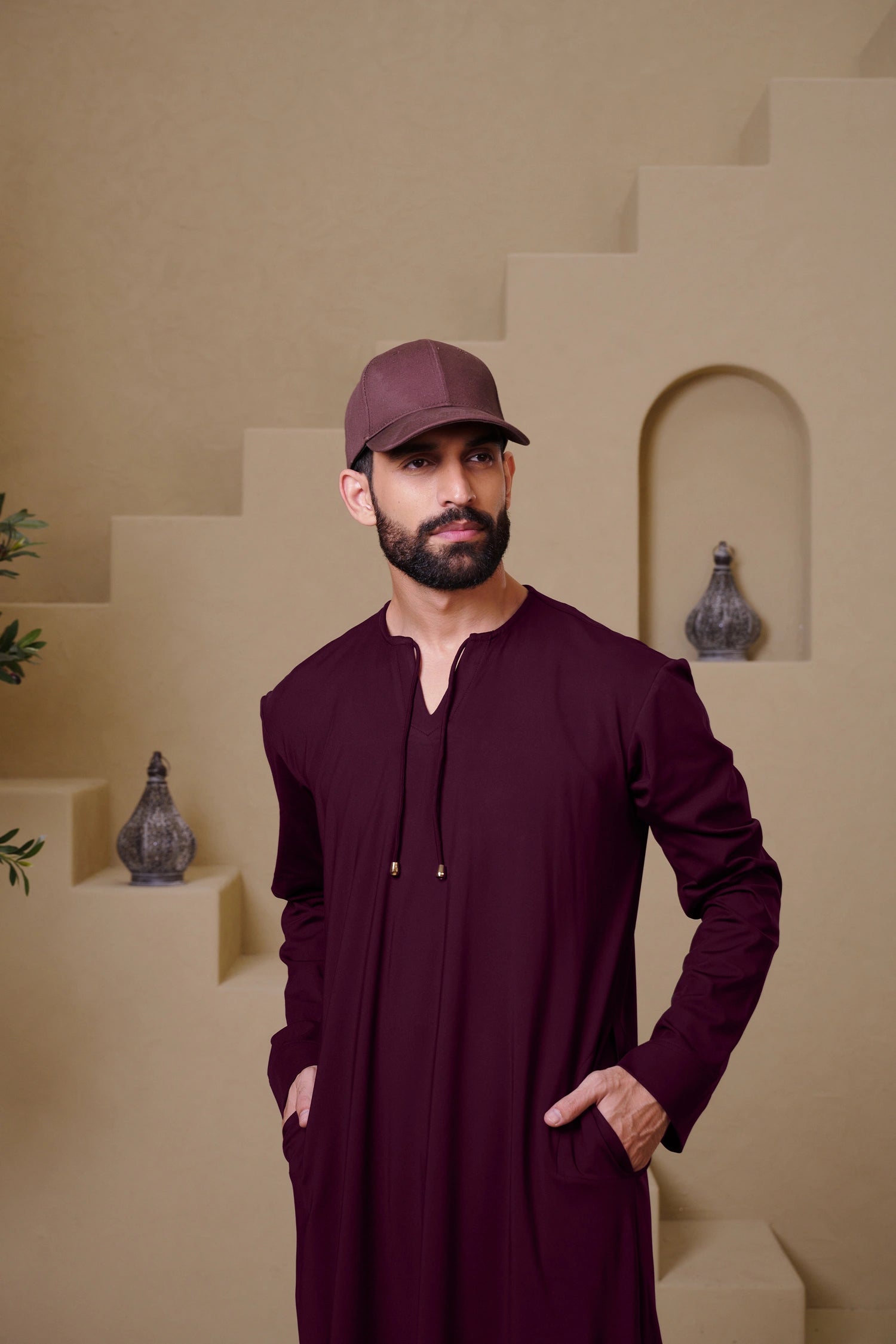 SAHIL Kandura - Maroon