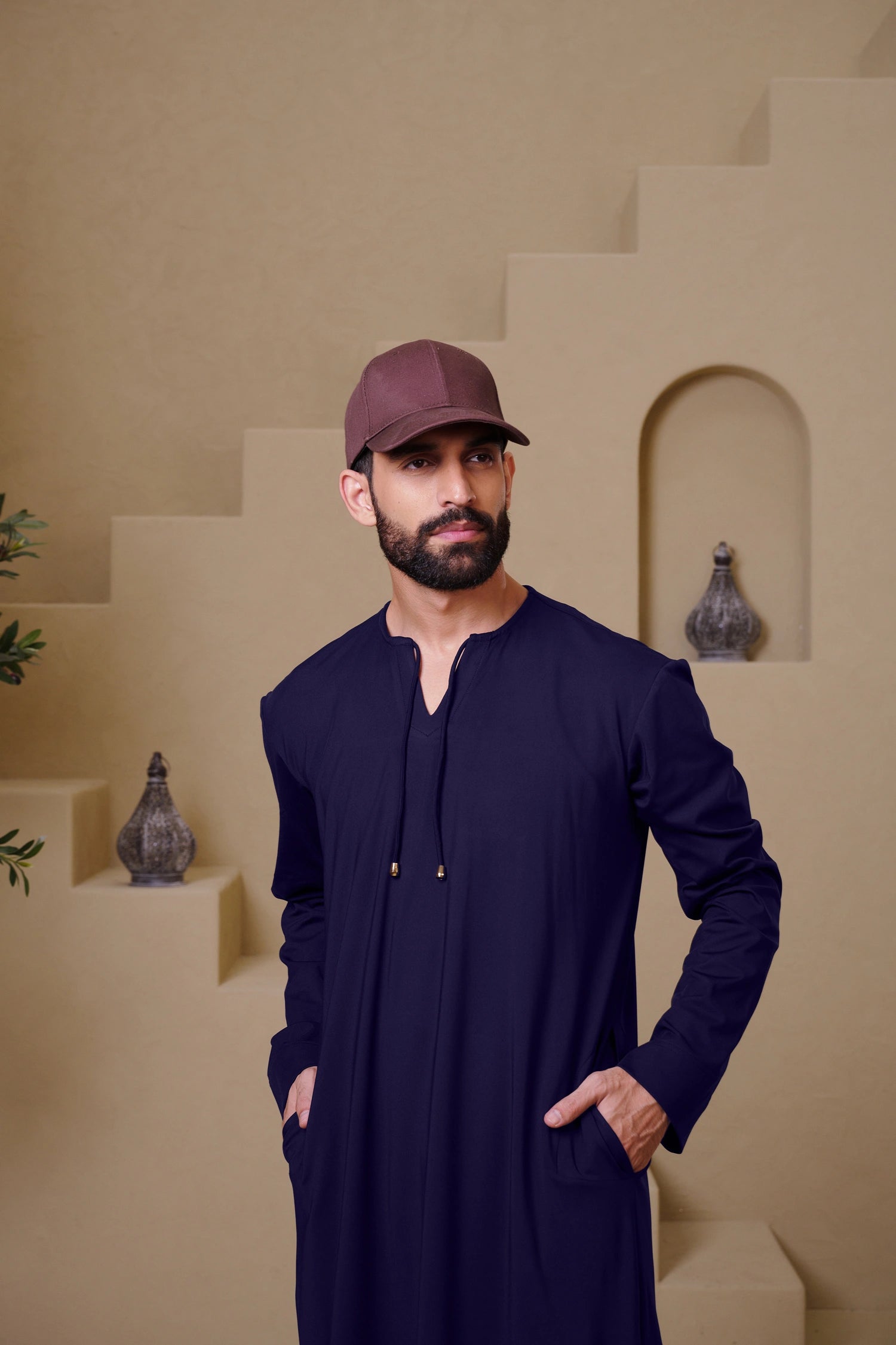 SAHIL Kandura - Navy Blue