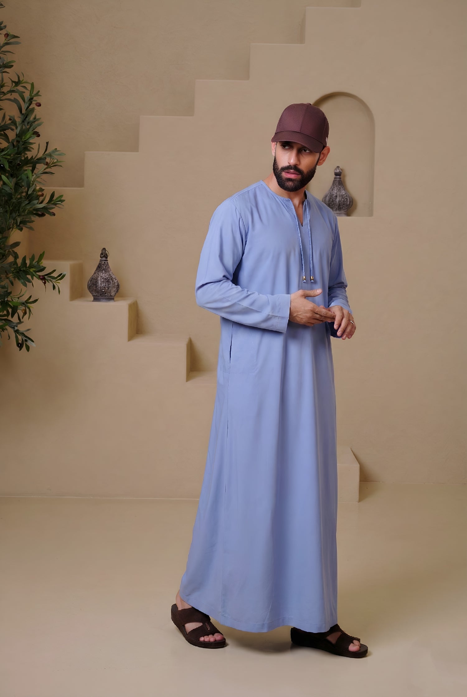 SAHIL Kandura - Light Blue