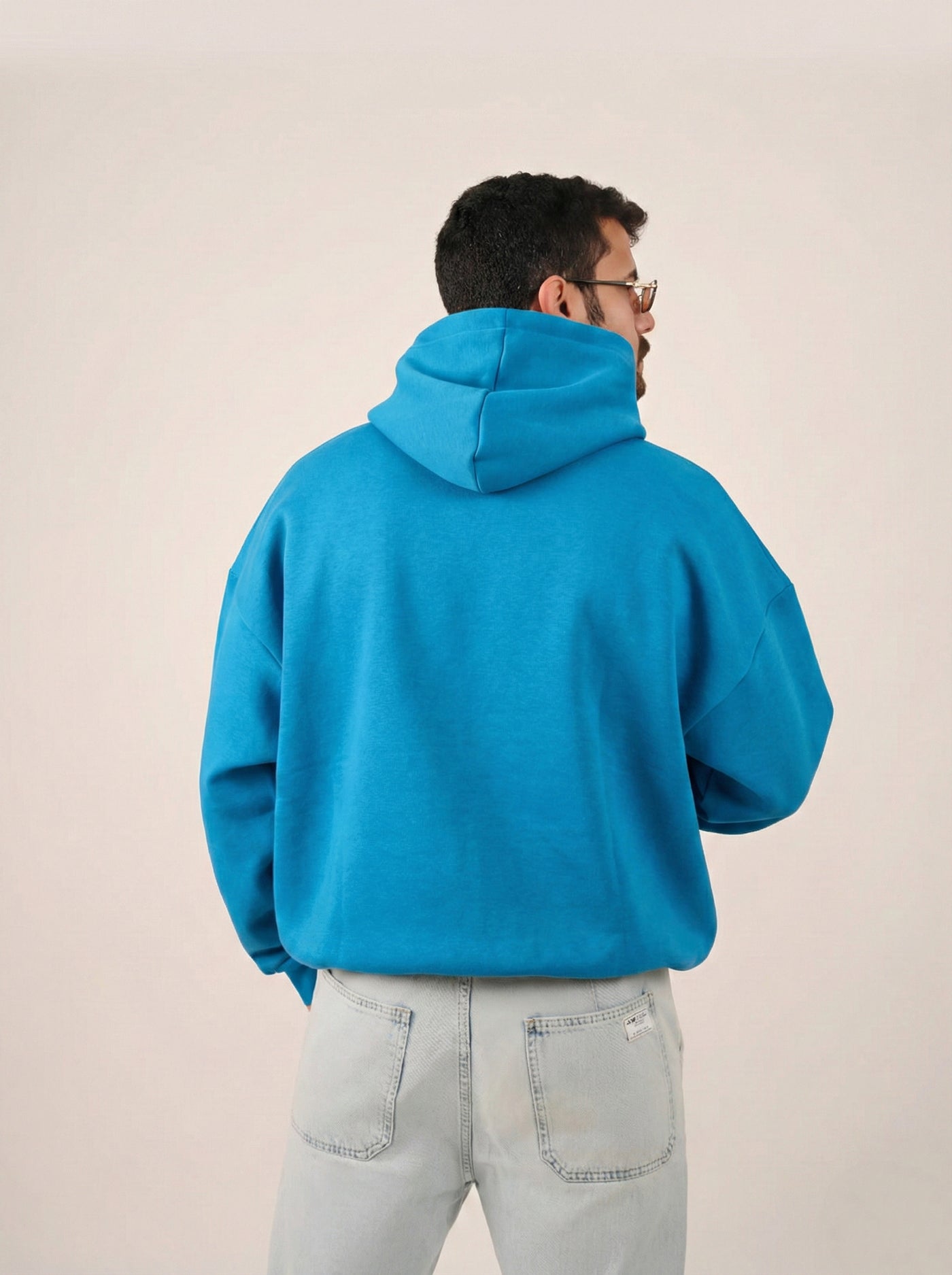 MULU Classic Oversized Hoodie - Blue