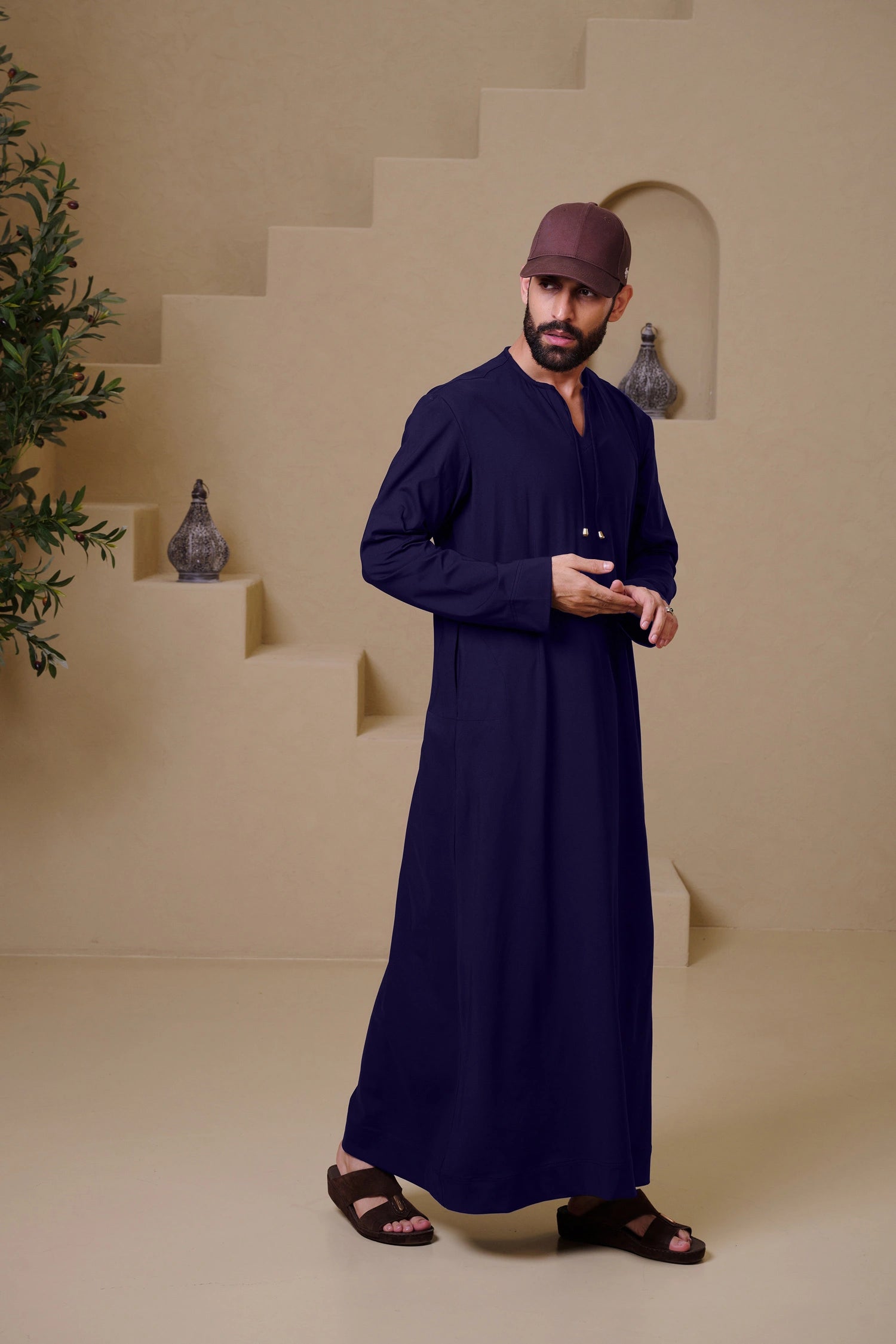 SAHIL Kandura - Navy Blue