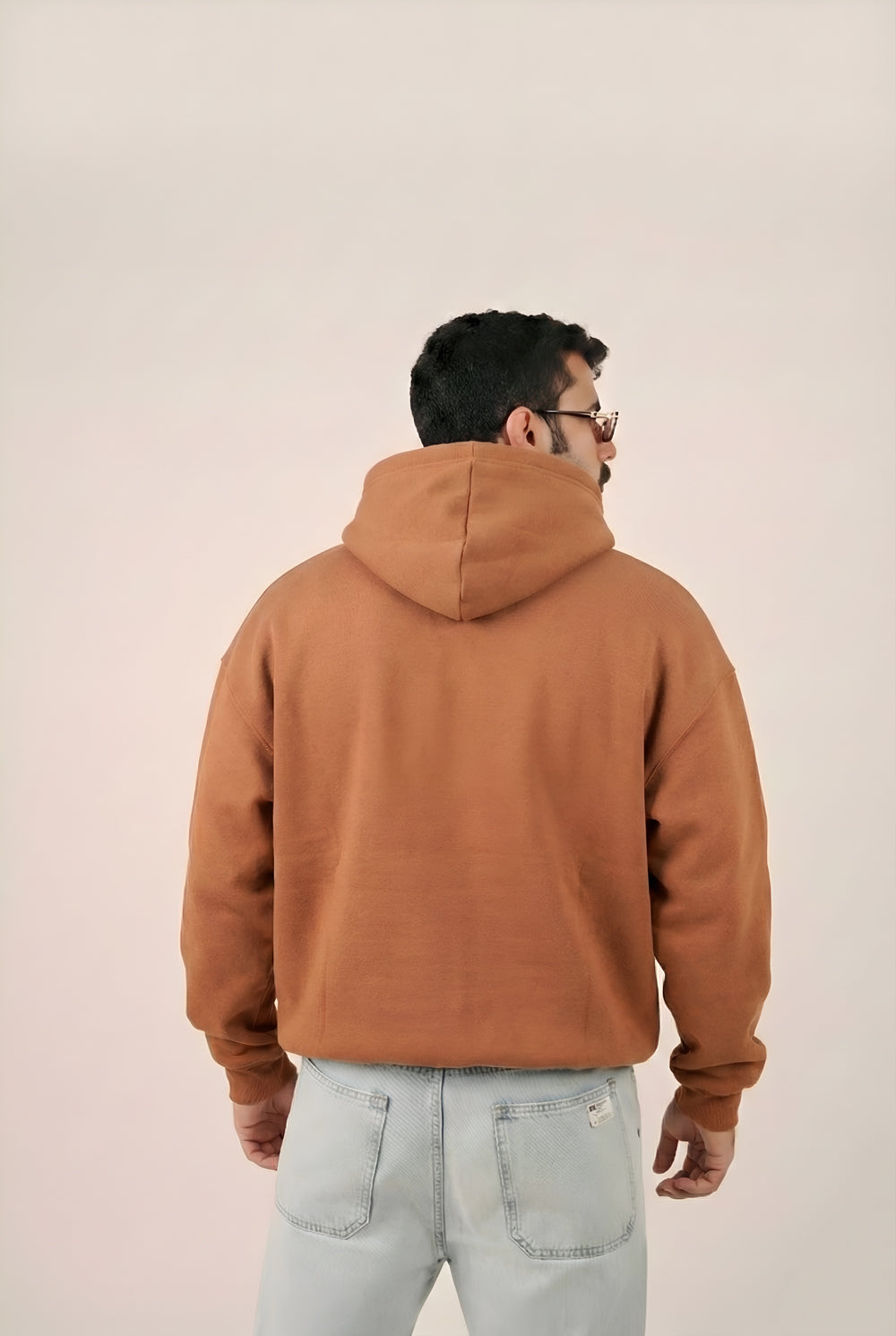 MULU Classic Oversized Hoodie - Rust Orange