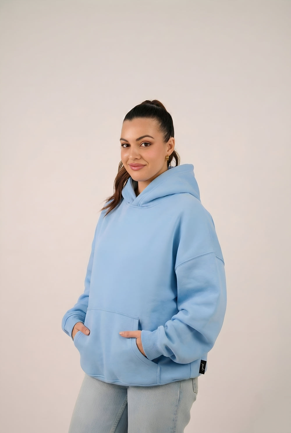 MULU Classic Oversized Hoodie - Blue