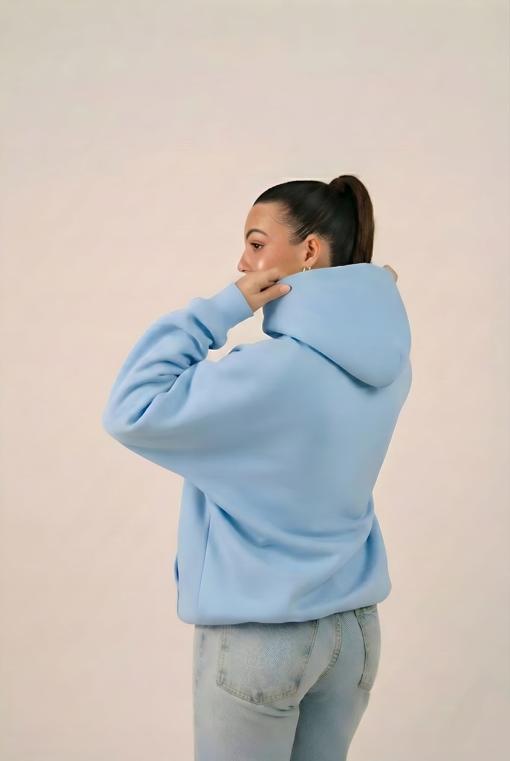 MULU Classic Oversized Hoodie - Blue