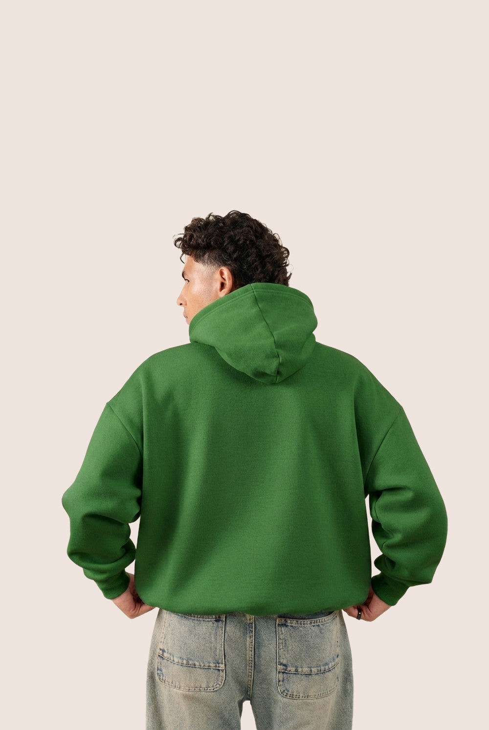 MULU Kids Classic Oversized Hoodie - Green