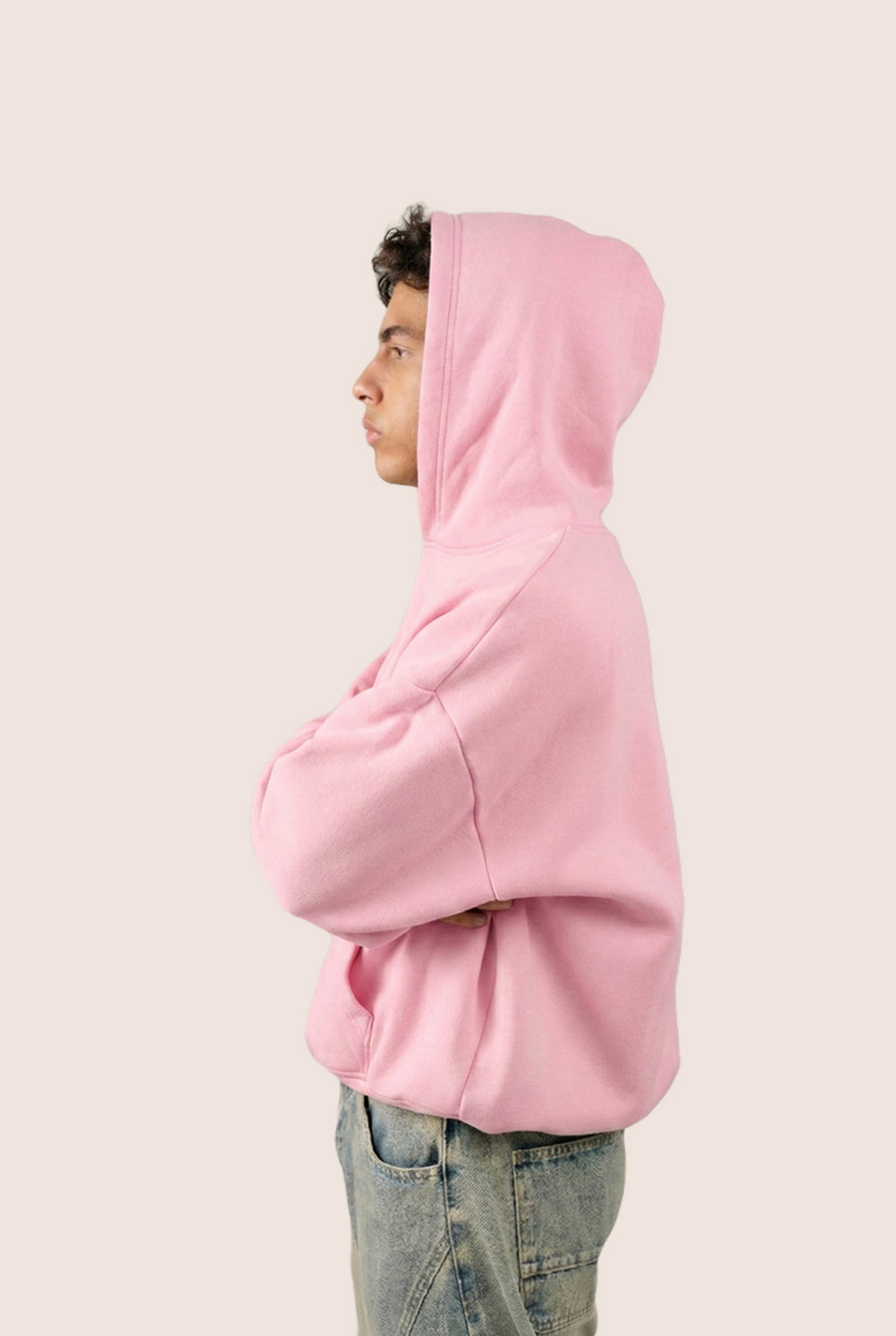 MULU Kids Classic Oversized Hoodie - Pink