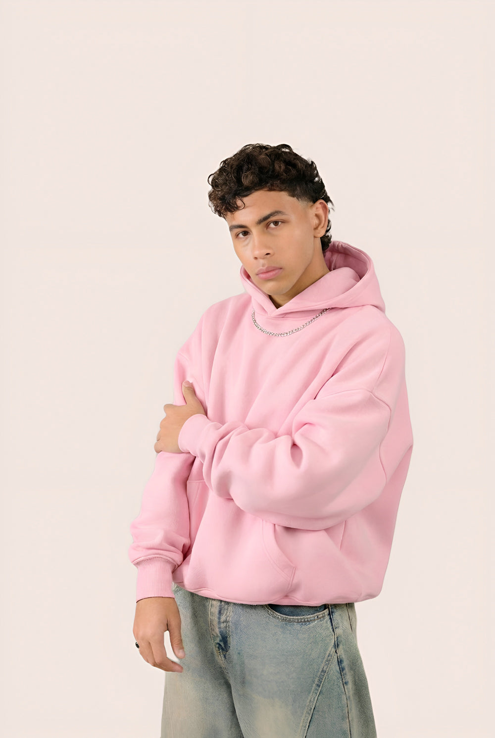 MULU Kids Classic Oversized Hoodie - Pink