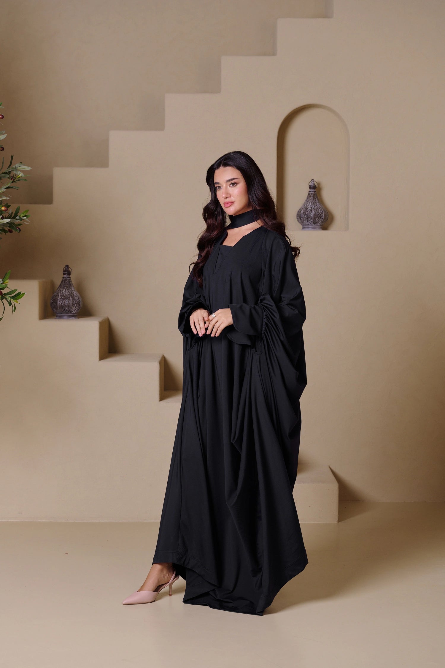 AMARA Kaftan - Black
