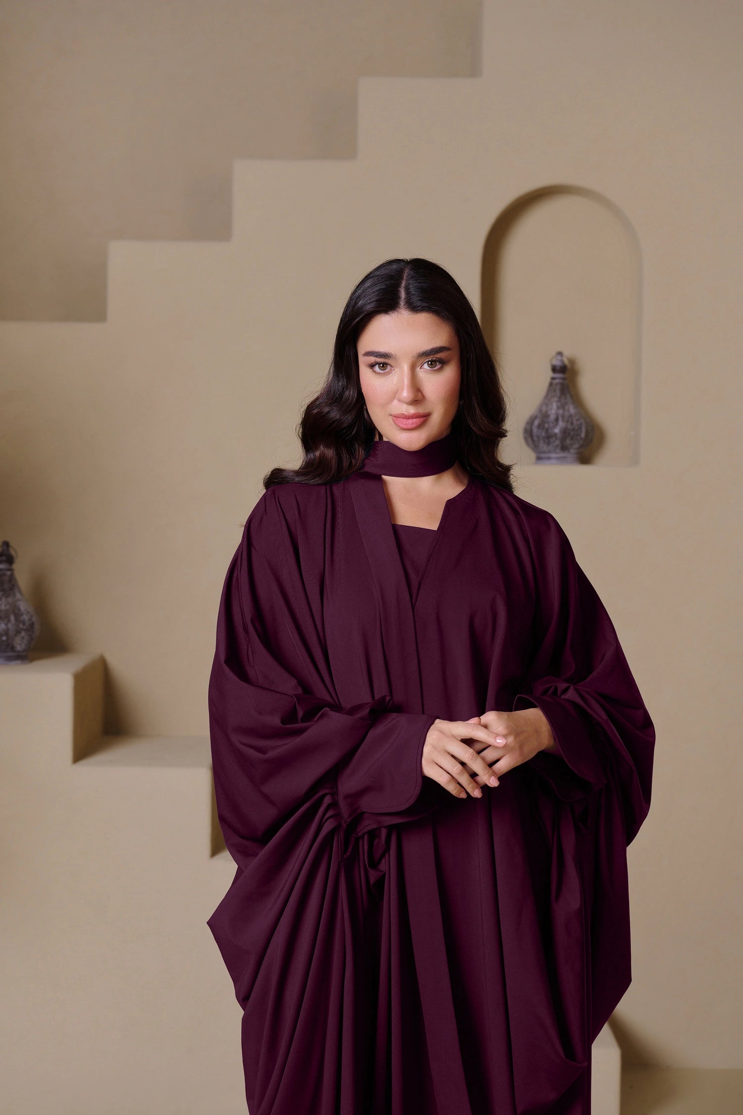 AMARA Kaftan - Maroon
