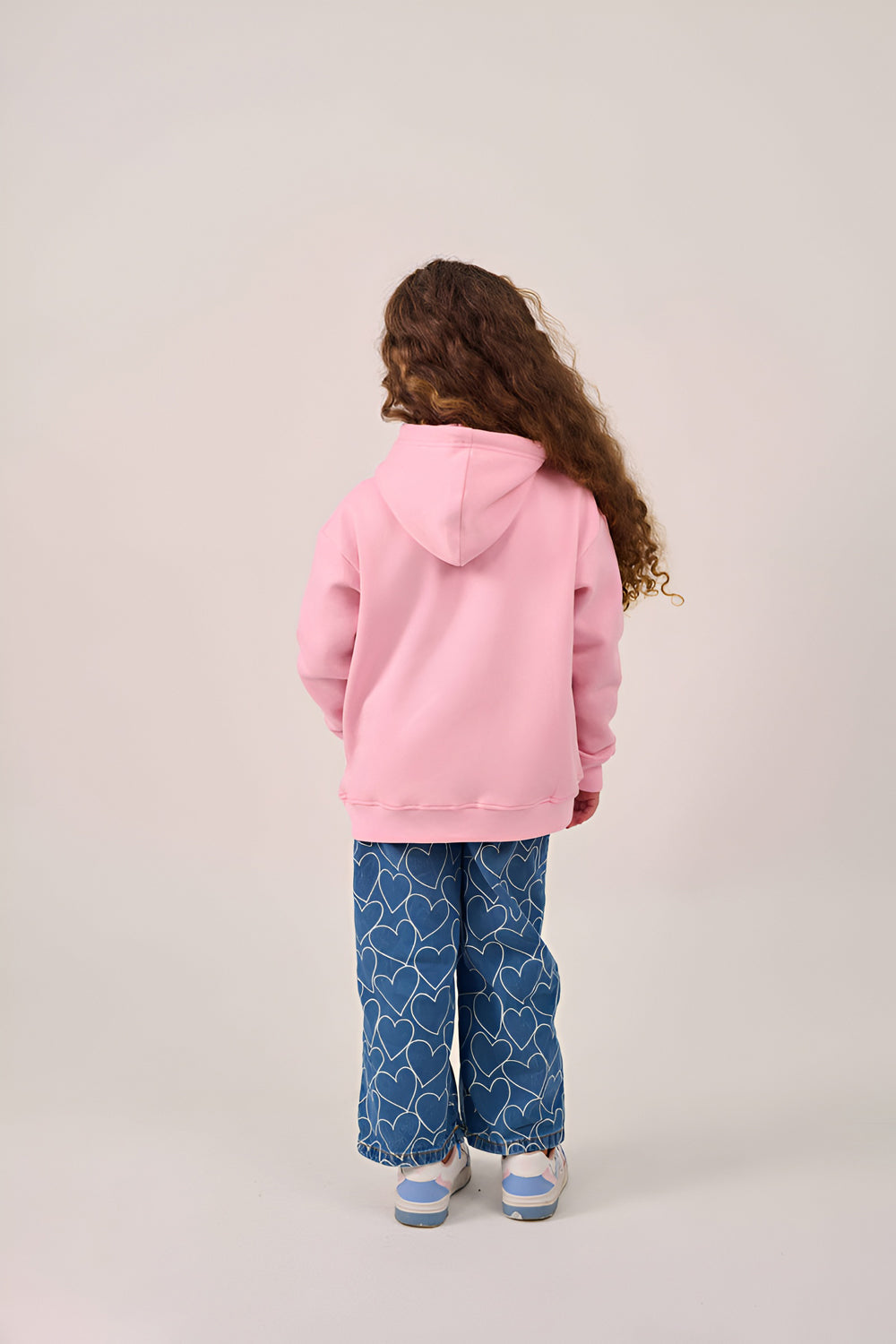 MULU Kids Classic Oversized Hoodie - Pink