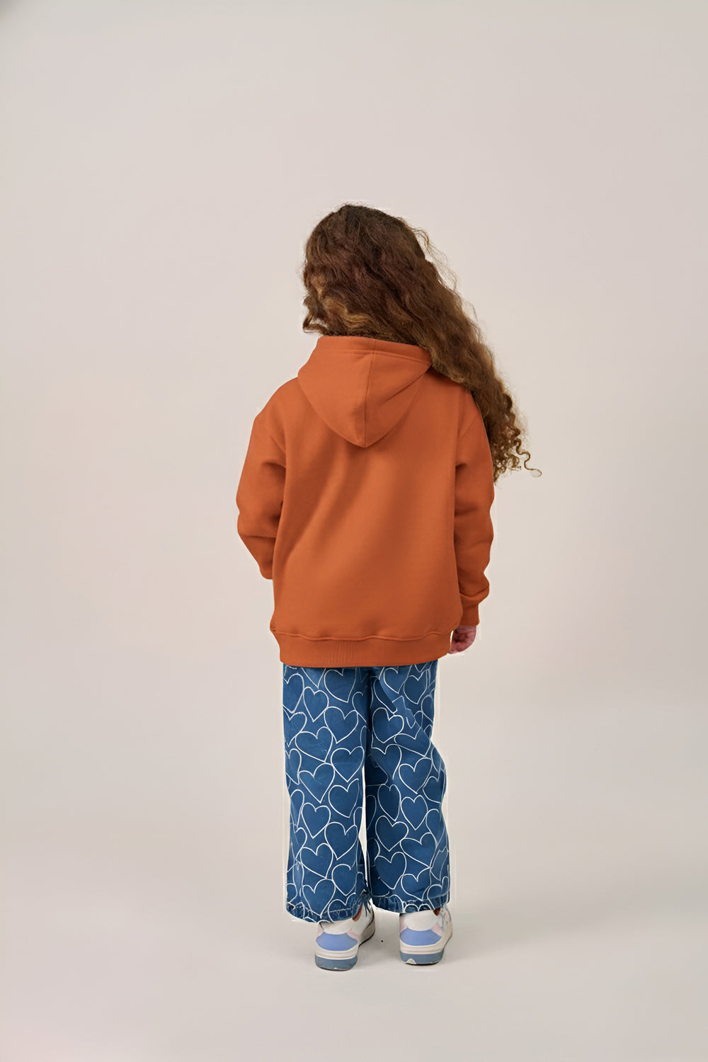 MULU Kids Classic Oversized Hoodie - Brown