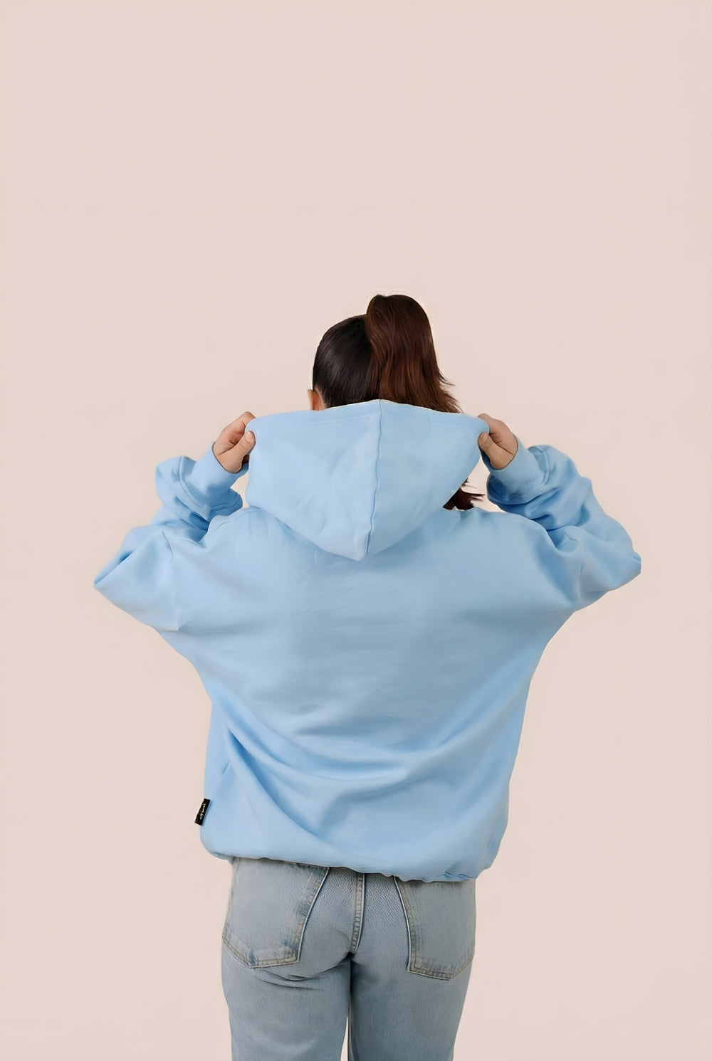 MULU Classic Oversized Hoodie - Blue