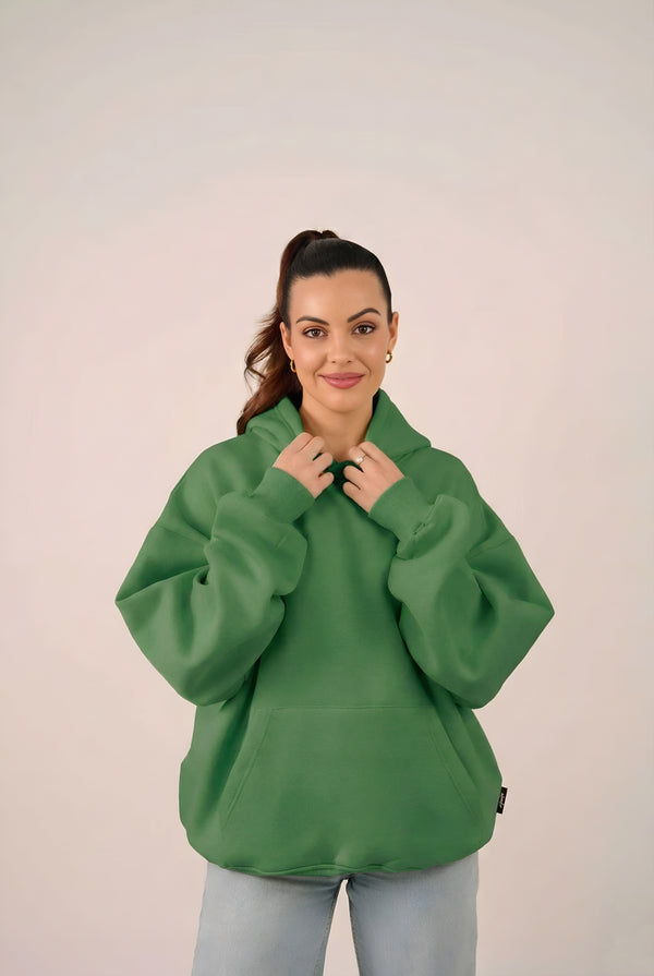 MULU Classic Oversized Hoodie - Green