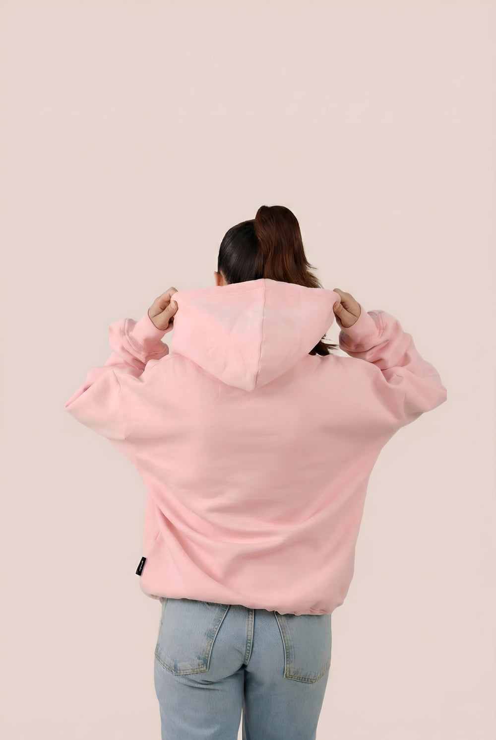 MULU Classic Oversized Hoodie - Pink