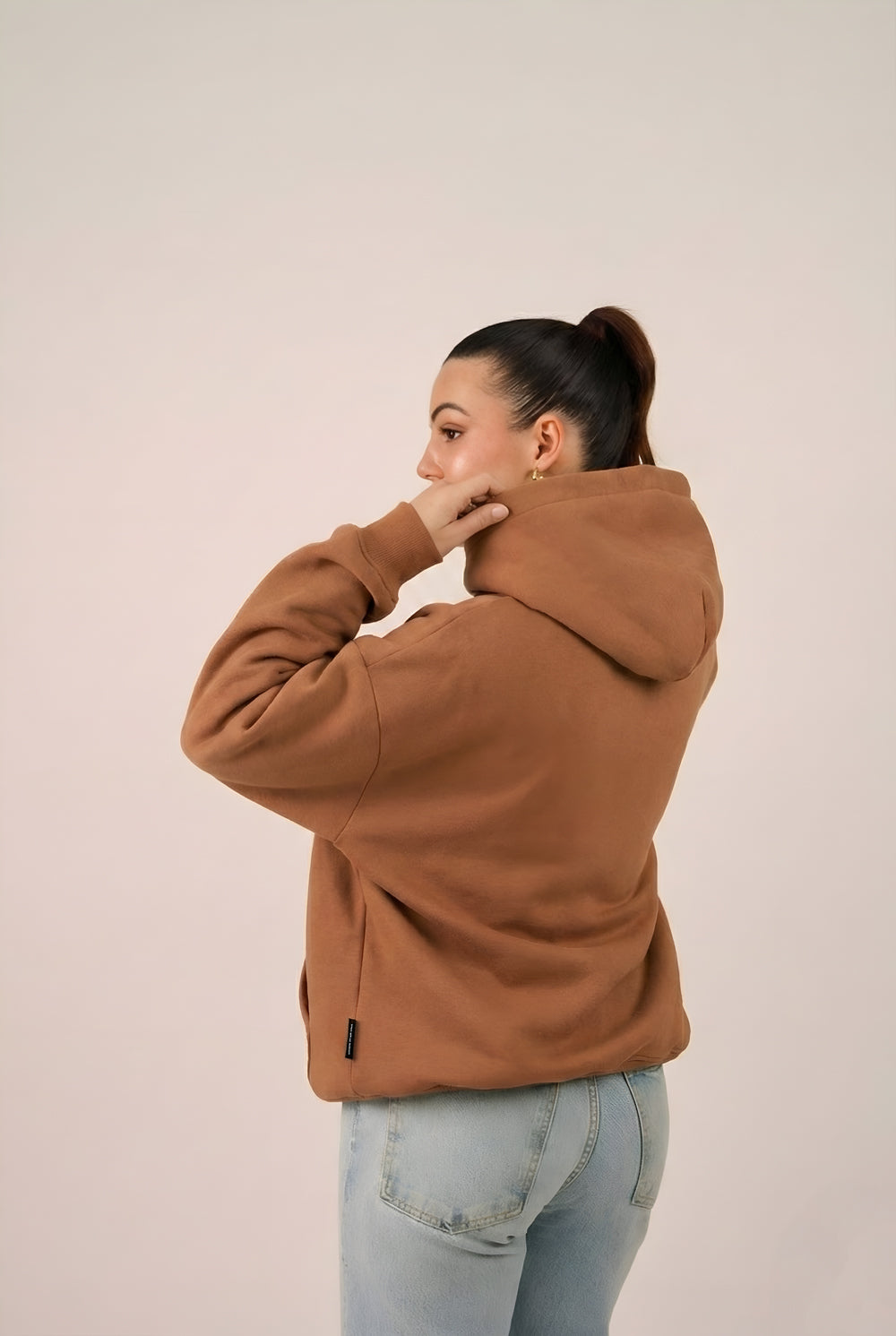 MULU Classic Oversized Hoodie - Rust Orange